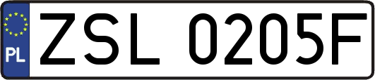 ZSL0205F
