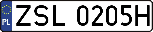 ZSL0205H