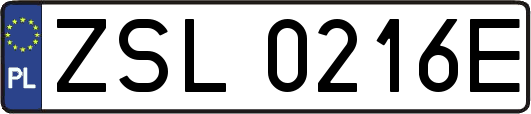 ZSL0216E