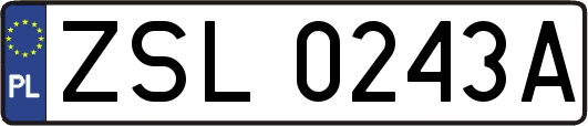 ZSL0243A