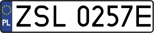 ZSL0257E