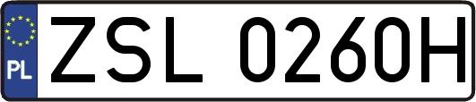 ZSL0260H