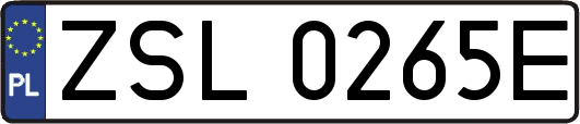 ZSL0265E