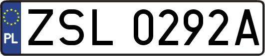 ZSL0292A