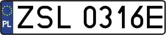 ZSL0316E