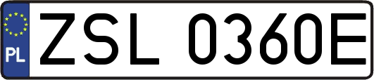 ZSL0360E