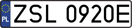 ZSL0920E