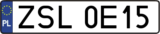 ZSL0E15