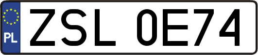 ZSL0E74