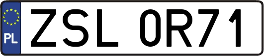 ZSL0R71