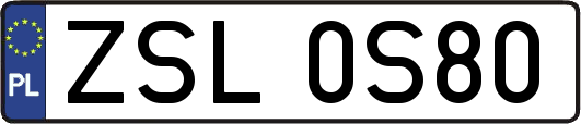 ZSL0S80