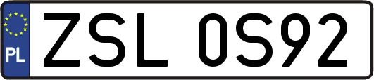 ZSL0S92