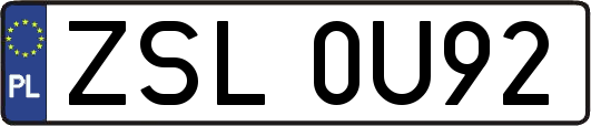 ZSL0U92