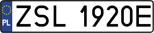 ZSL1920E