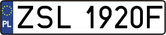 ZSL1920F