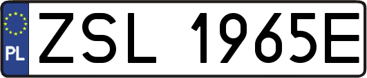 ZSL1965E