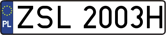 ZSL2003H