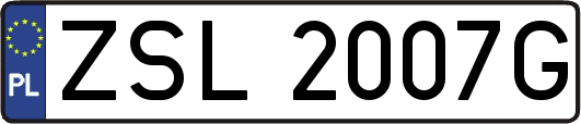 ZSL2007G