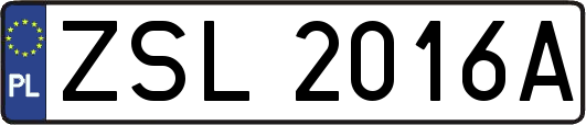 ZSL2016A