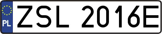 ZSL2016E