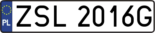 ZSL2016G