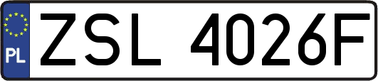 ZSL4026F