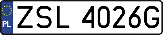 ZSL4026G