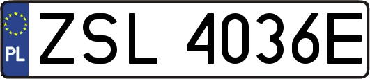 ZSL4036E