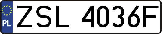 ZSL4036F