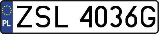 ZSL4036G
