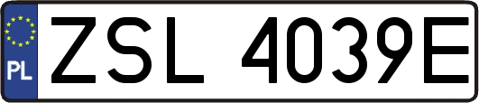 ZSL4039E