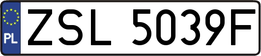 ZSL5039F