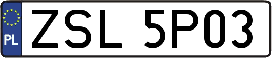 ZSL5P03