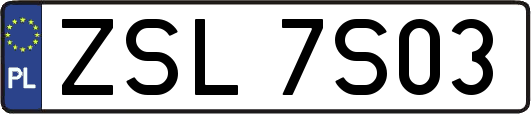 ZSL7S03