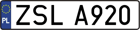 ZSLA920