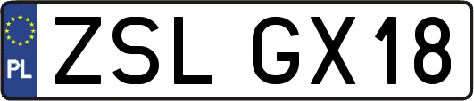 ZSLGX18