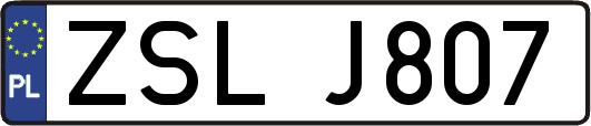 ZSLJ807
