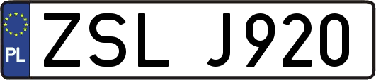 ZSLJ920