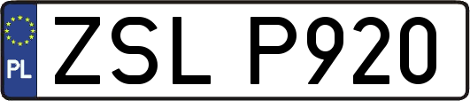 ZSLP920