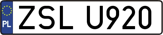 ZSLU920