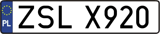 ZSLX920