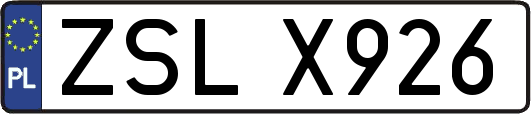 ZSLX926