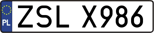 ZSLX986