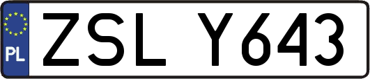 ZSLY643