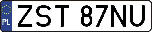 ZST87NU