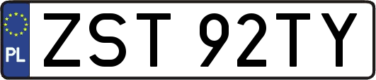 ZST92TY