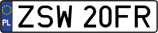 ZSW20FR
