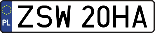 ZSW20HA