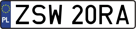 ZSW20RA