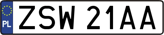 ZSW21AA